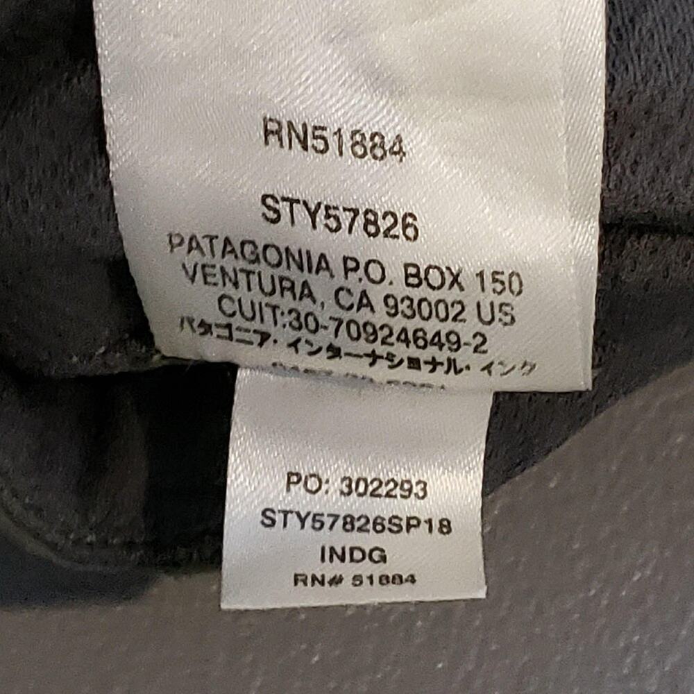 Patagonia Quandary Cargo Shorts Men's Size 32 Green Hiking Outdoor Zip Pocket - Picture 10 of 11